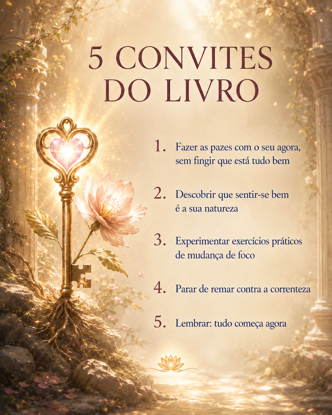 os 5 convites da gratidão para transformar espiritualmente a sua vida